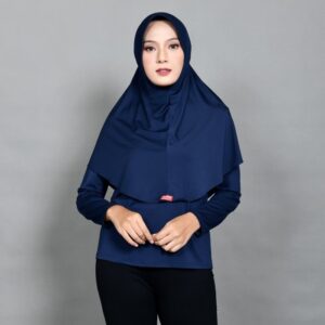 Zeea Jilbab Instan Kerudung Bergo Sport P Hurra Polos: Simple, Nyaman, dan Terjangkau!