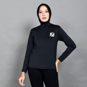 Zeea Inner Manset Wanita Baju Olahraga Polos
