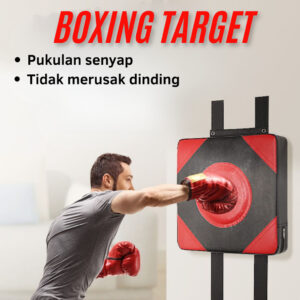 Punching Bag Dinding - Sasaran Tinju & Bela Diri untuk Latihan di Rumah, Cocok untuk Anak & Dewasa
